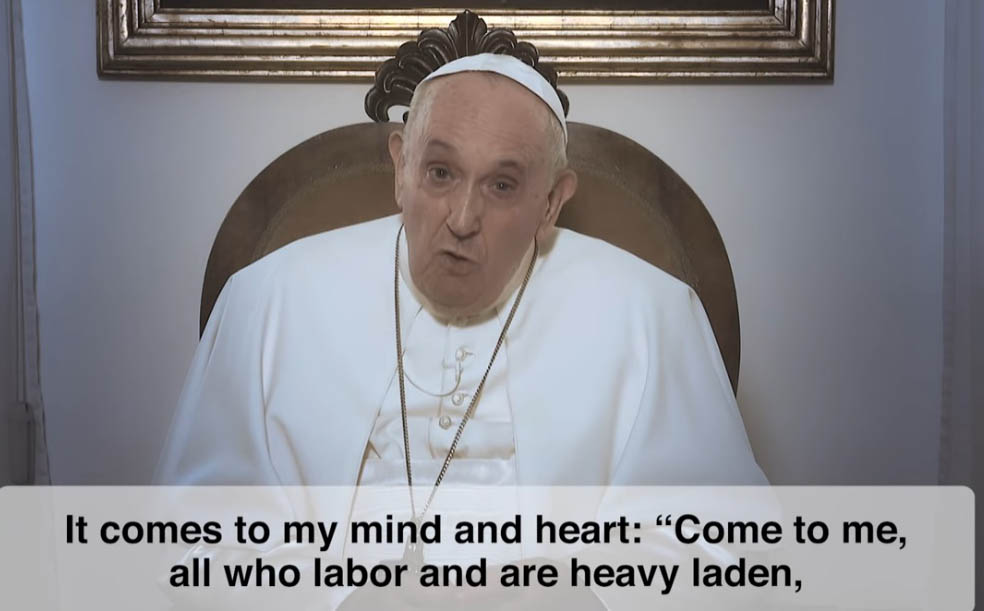 ‘Pray for the Depressed’: Pope Francis – Nov 2021