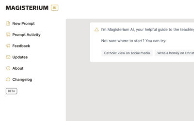 Online AI Comes for ‘the Deposit of Faith’: ‘Magisterium AI’