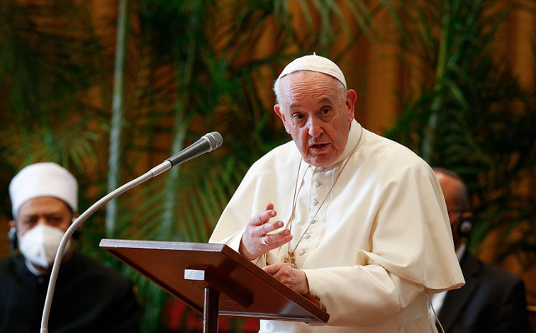 Pope Francis Takes On Climate Crisis Deniers and Irresponsible Lifestyles